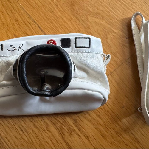 White camera design shoulder bag new