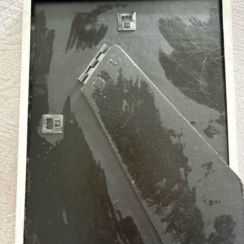 Wall or tabletop frame used 23x18 cm with scratches