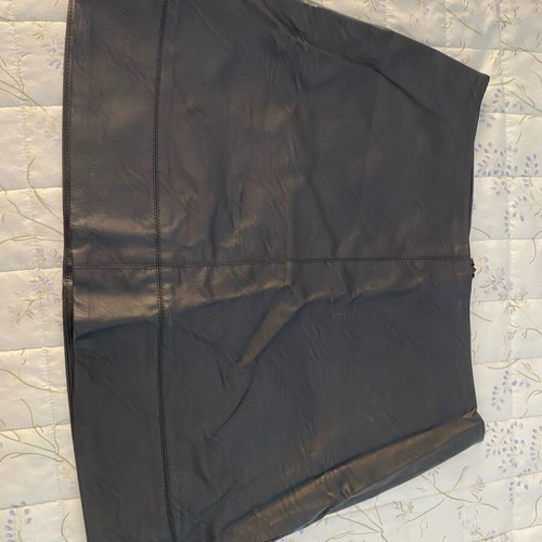 Moutaki leather skirt large