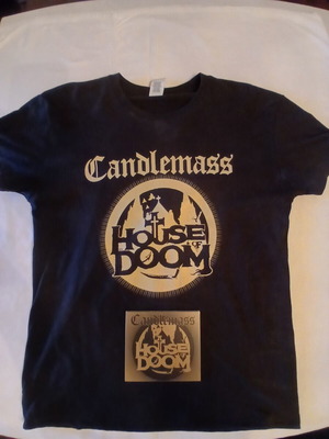 Candlemass House of Doom 2018 shirt with CD, like new, size L