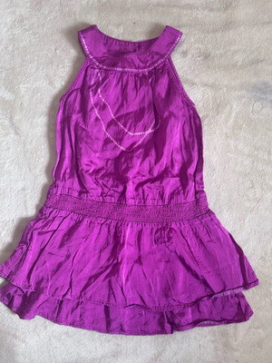 Girls purple dress Mexx 122cm like new for 7 year olds