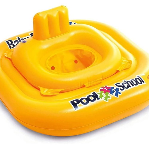 Intex Pool School, 79/79cm, (31"/31"), for 1-2 Years, Yellow. 2.90€
