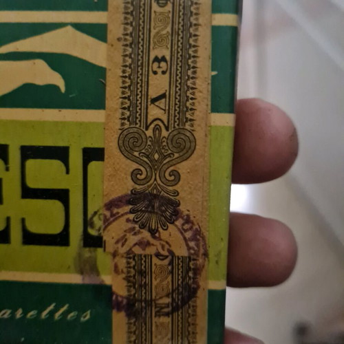 Fresco cigarette pack new, vintage Greek collectible