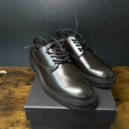 Massimo Dutti Derby shoes, size 44, brown