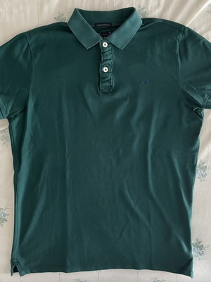 Funky Buddha polo shirt used, dark green, size M