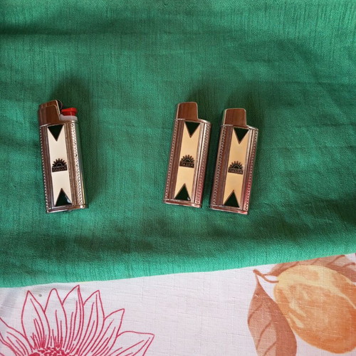 Metal PASOK cases set of 3, like new, collectible