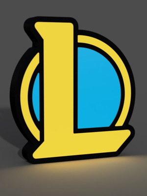 League of Legends φωτιστικό σαν καινούργιο με ρυθμιζόμενο USB φως