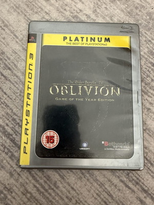 The Elder Scrolls Oblivion PS3 game, like new condition