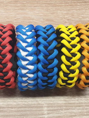 Βραχιολι paracord σε διάφορα χρώματα