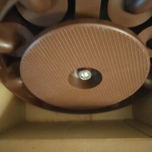 Revolving poker chip holder from the '80s like new, 200 chips