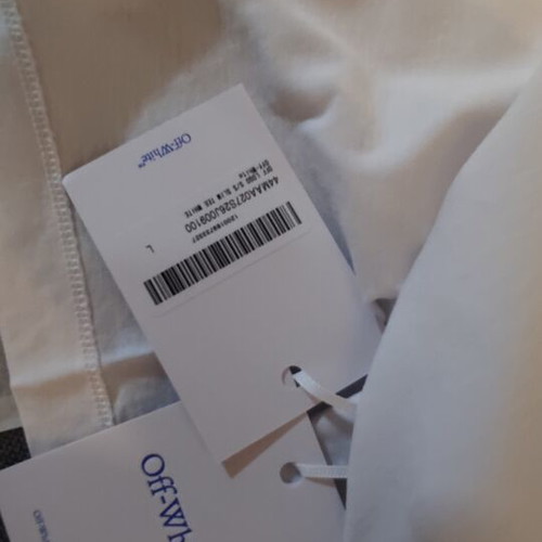 Off White white t-shirt, size Large