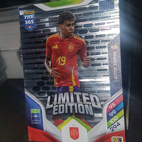Lamine Yamal Limited Edition Panini Adrenalyn XL FIFA 365 card