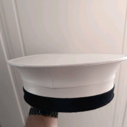 Navy Peaked Cap new type size 59