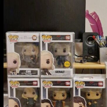 Funko Pop The Witcher Netflix Edition Set like new