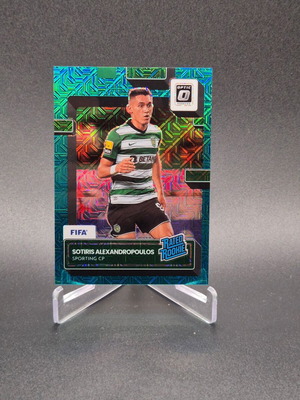 Panini Donruss Soccer Rated Rookie Teal Mojo Sotiris Alexandropoulos RC used
