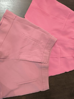 Zara shorts set pink XS new, fuchsia and pink colors