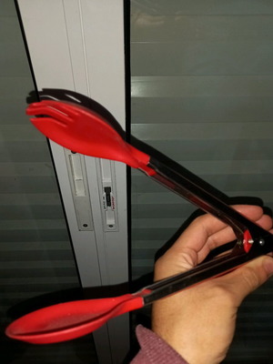 Salad tongs Premium 25cm used with food clip and handle