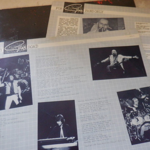 Gillan Glory Road double LP like new, rare English pressing