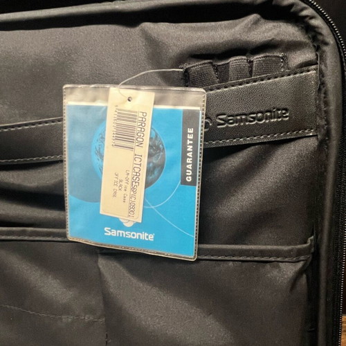 Samsonite Paragon Lap‑Office Case black professional laptop bag like new