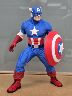 Captain America 3D figure made to order