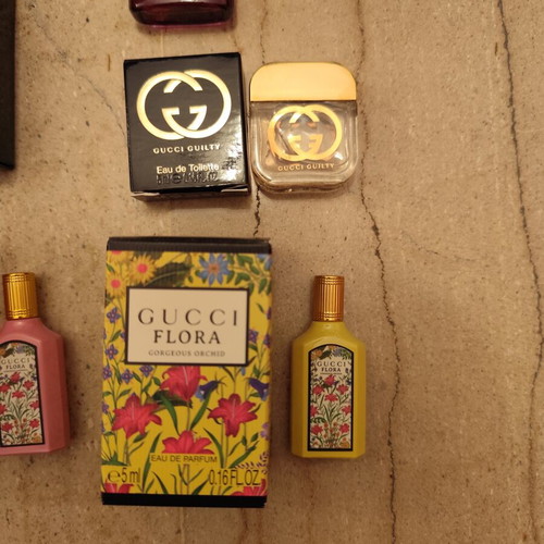 Gucci Miniature Perfume Set new, 5ml Eau de Parfum