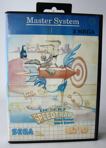 SEGA MASTER SYSTEM DESERT SPEEDTRAP COYOTE ROAD RUNNER 1993 TEC TOY ΚΑΙΝΟΥΡΓΙΟ!