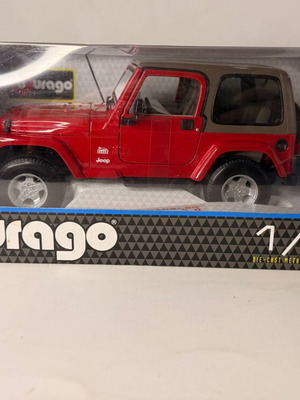 Maisto Jeep Wrangler Sahara metal model 1:18 new