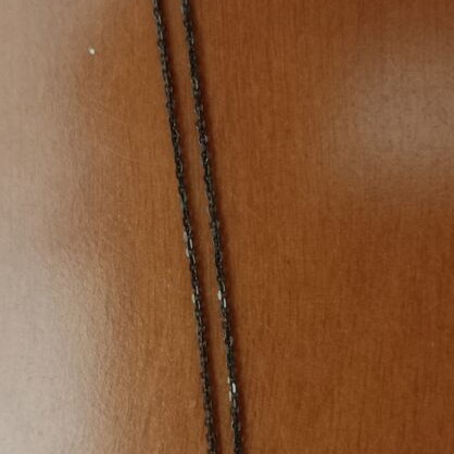 Necklace with Blue Crystal Drop like new