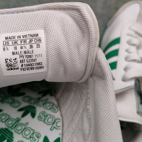 Adidas Samoa sneakers like new, men's, white, sports, size 43
