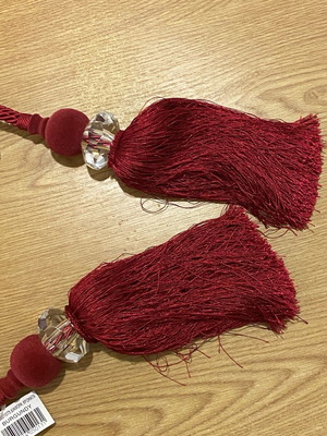 Rayon curtain tassels accessories new