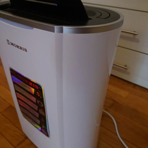 Morris MDB-16110HI Dehumidifier like new, 16L/24h, ionizer, 40-60sqm