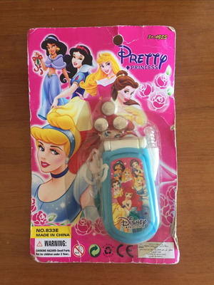 Pretty Princess Disney toy phone new with tag