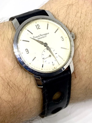 Girard Perregaux seaHawk 34mm mechanical watch in excellent condition
