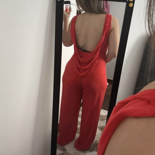 Artigli jumpsuit red, like new