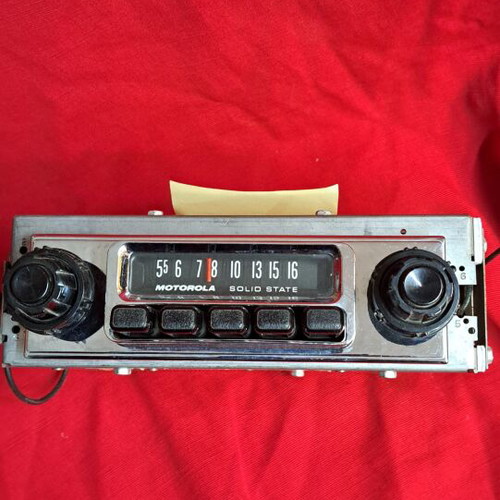 Motorola TM18A car radio used, vintage AM reception