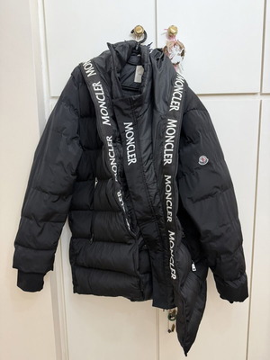Moncler men's puffer jacket new, black, XXL