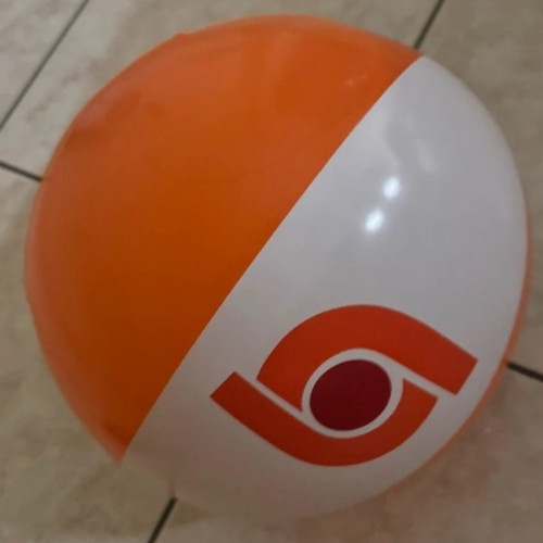 Inflatable beach ball new, plastic vinyl