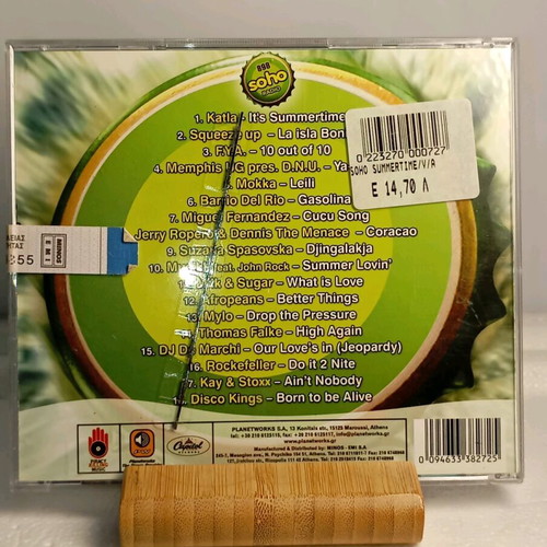 Soho summer time CD used