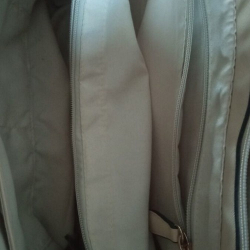 Women's shoulder bag like new, beige