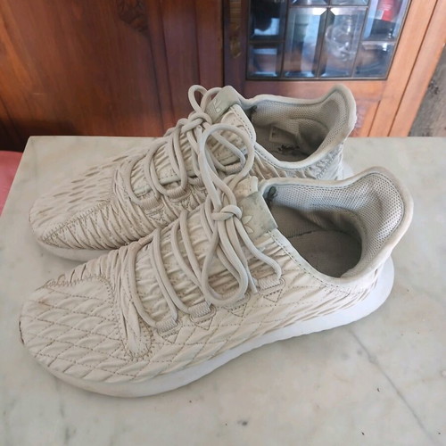 Adidas athletic shoes used, size 40, beige