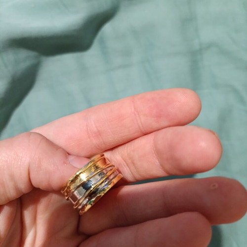 Steel ring 17 mm new