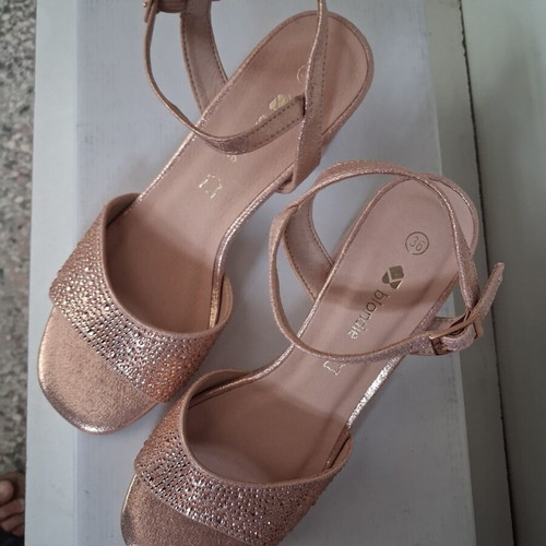 Women's Pink Platform Sandals Size 36 New