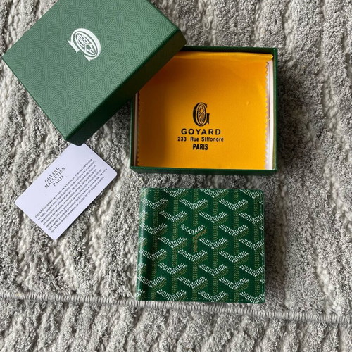 Goyard Saint-Sulpice Card Holder new, green