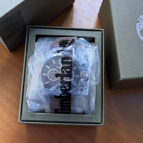 Timberland wristwatch new, brown