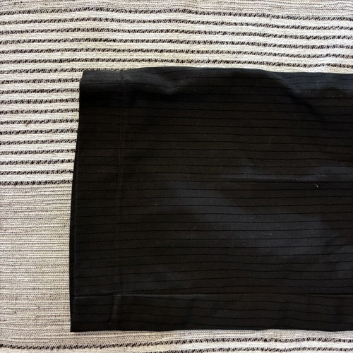 Volcom chino pants dark brown-grey with black stripe