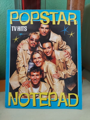 Backstreet Boys & All Saints notepad like new