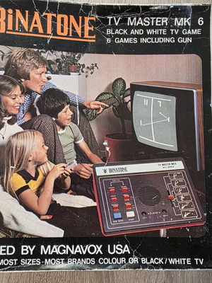 Binatone TV Master MK 6 retro video game console