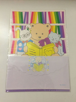 Aromatic stationery set new, 8 sheets and 4 envelopes