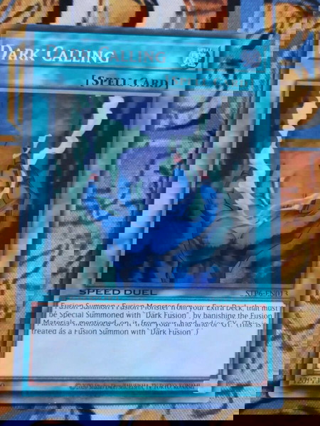 Dark Calling (Super Rare, Yugioh)