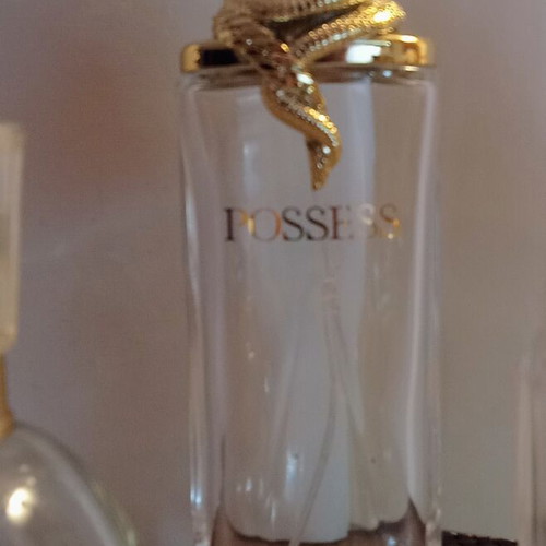 Oriflame vintage glass perfume bottles set of 3